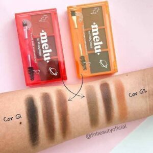 Paleta de Sombra Para Sobrancelhas Melu By Ruby Rose