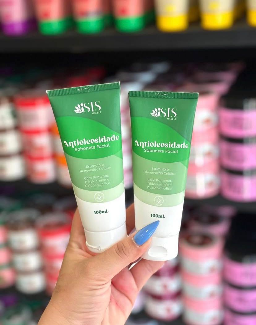 Sabonete Facial ANTIOLEOSIDADE - Isis
